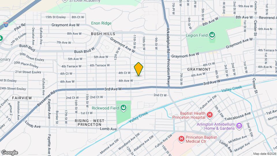 1018 4th Ave W Map and Location Details