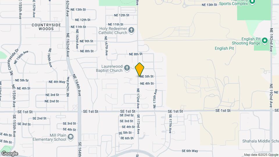 17205 NE 5th St Map and Location Details