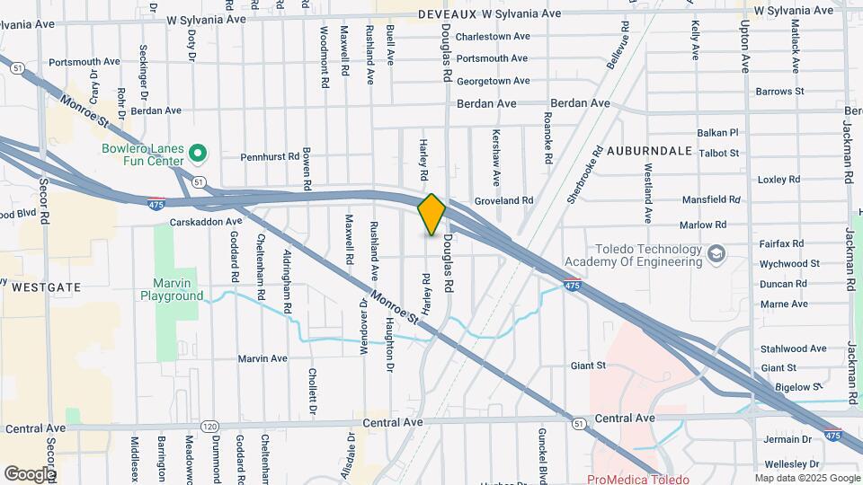 3516 Harley Rd Map and Location Details