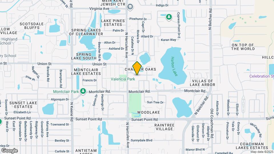 2031 Charter Oaks Dr Map and Location Details