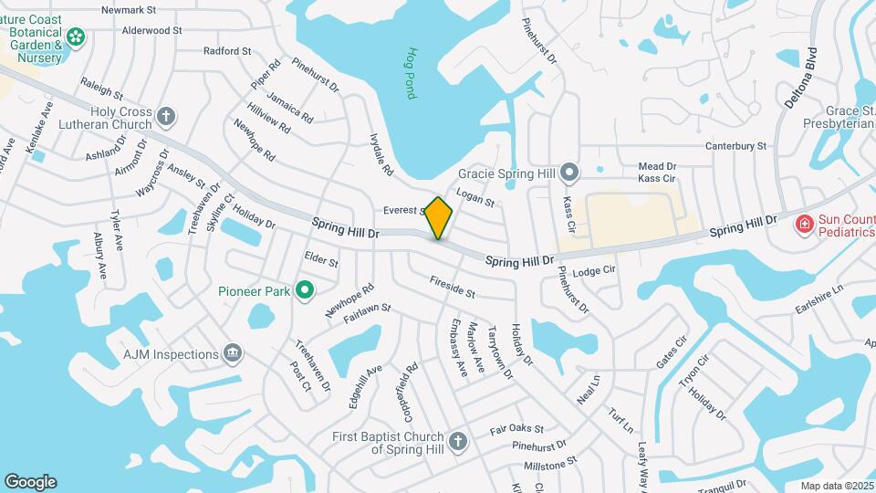 7080 Spring Hill Dr Map and Location Details