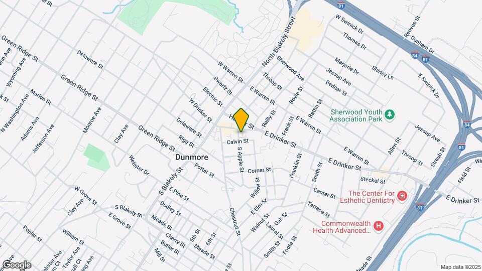 105 S Apple St Map and Location Details