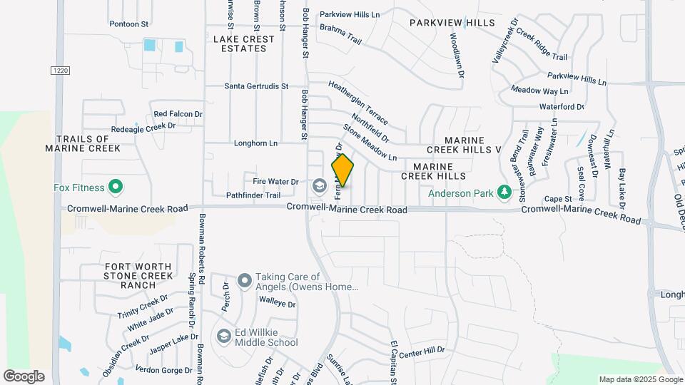 6312 Fern Meadow Dr Map and Location Details