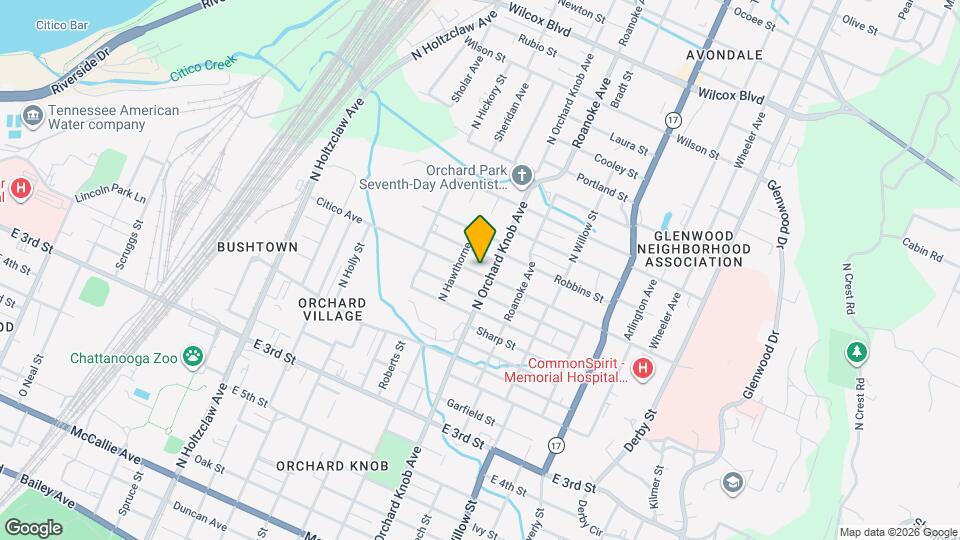 1813 Citico Ave Map and Location Details