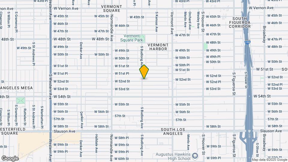 1255 W 52nd St Map and Location Details