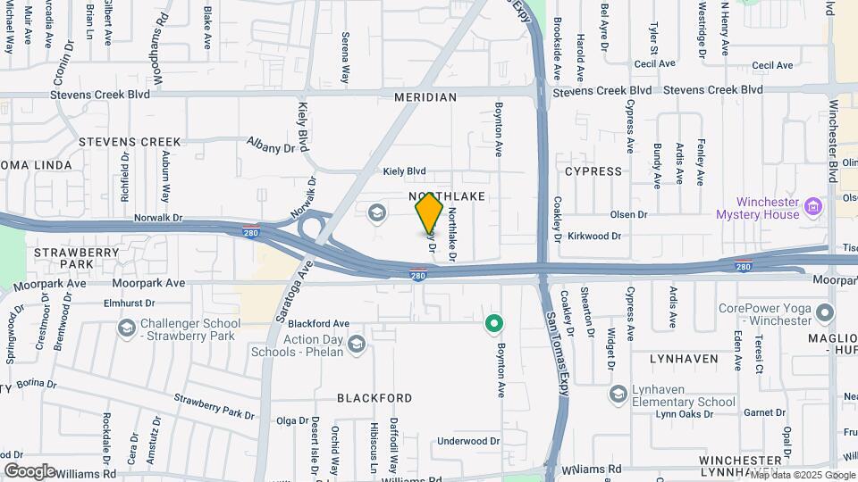 543 Troy Drive Map and Location Details