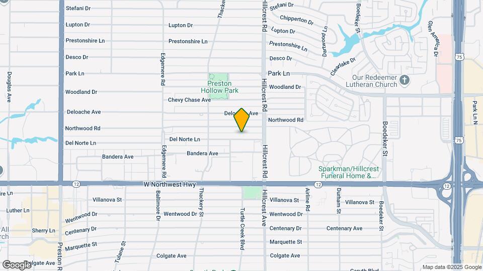 6723 Del Norte Ln Mapa y Detalles de la Ubicación