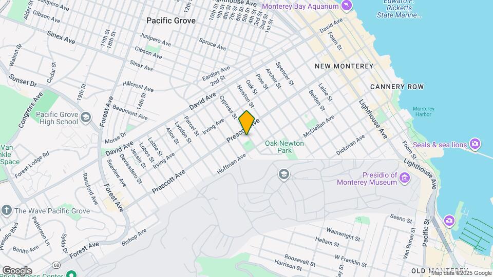 665 Cypress St Map and Location Details