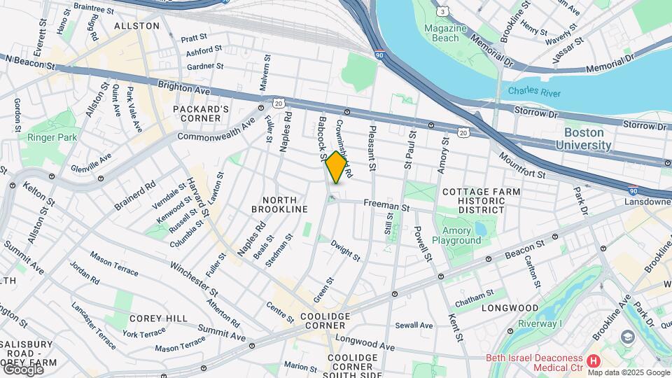 143 Babcock St, Unit 12 Mapa y Detalles de la Ubicación