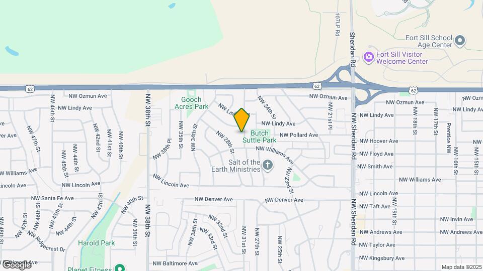 2618 NW 26th St Map and Location Details