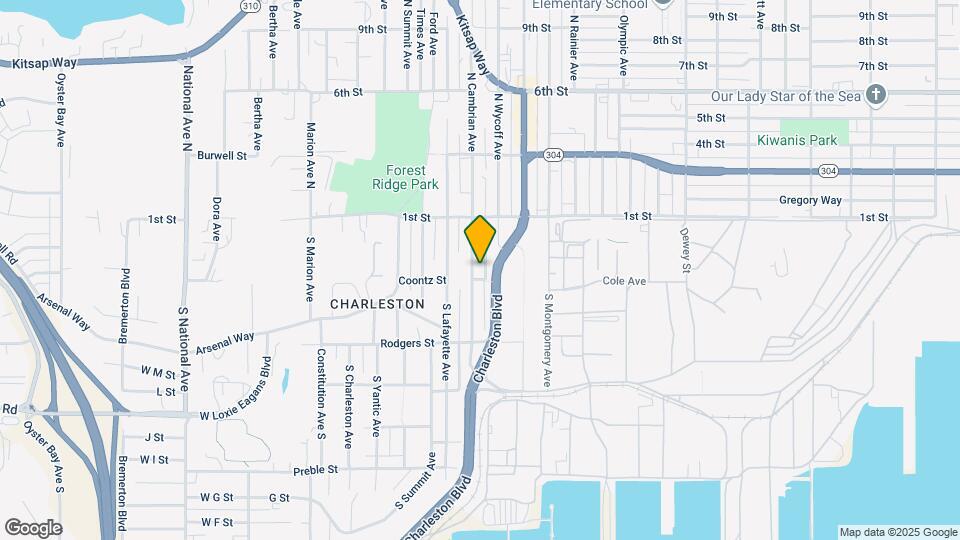 140 S Cambrian Ave Map and Location Details