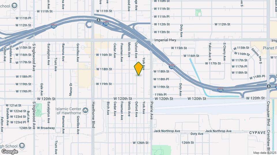 11858 Oxford Ave Map and Location Details