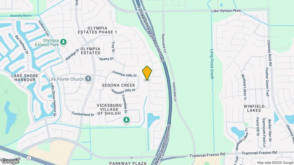 3206 Dry Creek Dr Map and Location Details