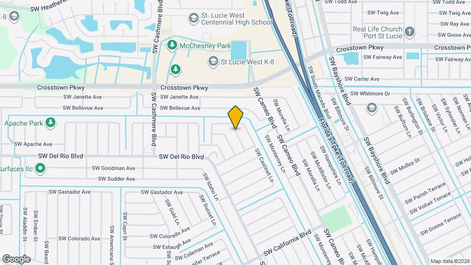 1732 SW Hilola Ln Map and Location Details