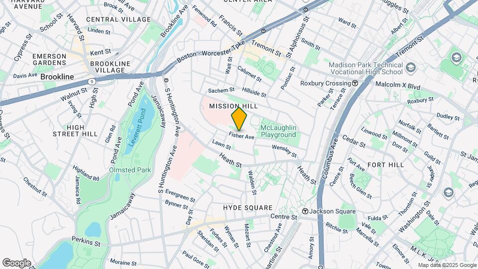 119 Fisher Ave Map and Location Details