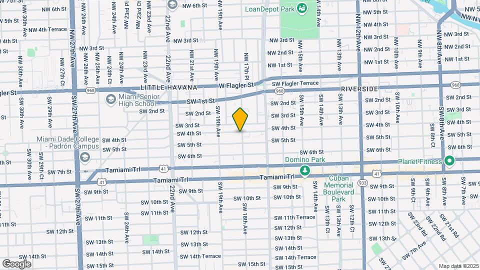 410 SW 18th Ave Map and Location Details