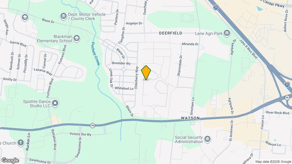 340 Rockcastle Dr Map and Location Details