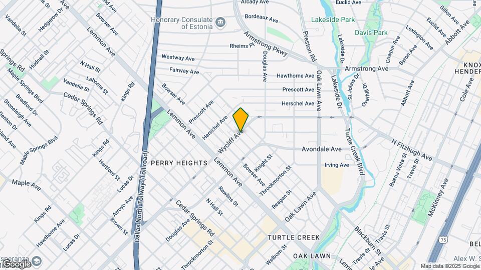 4240 Holland Ave Map and Location Details