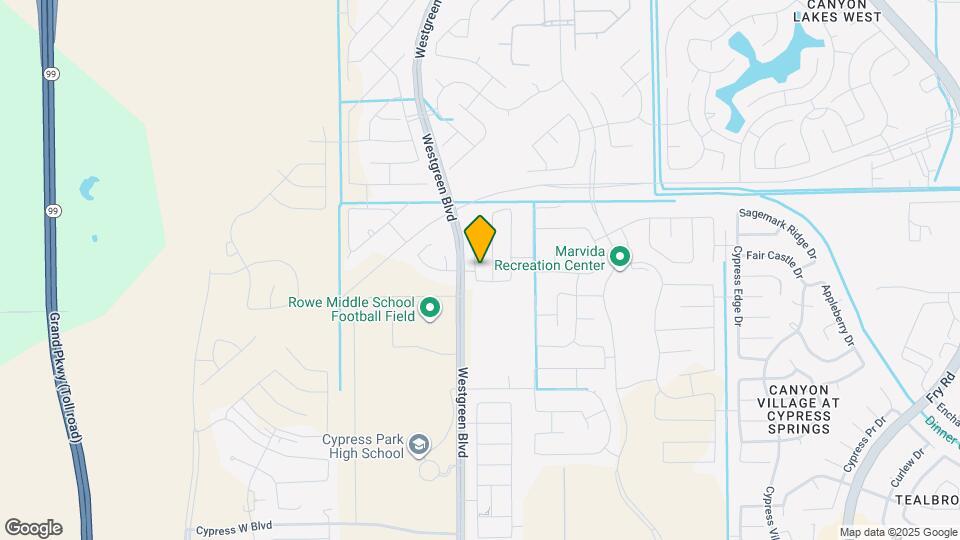 7922 Tuscan Cypress Dr Mapa y Detalles de la Ubicación