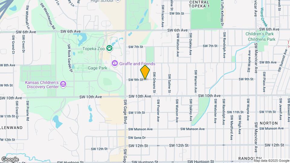 3601-3603 SW 9th St Map and Location Details