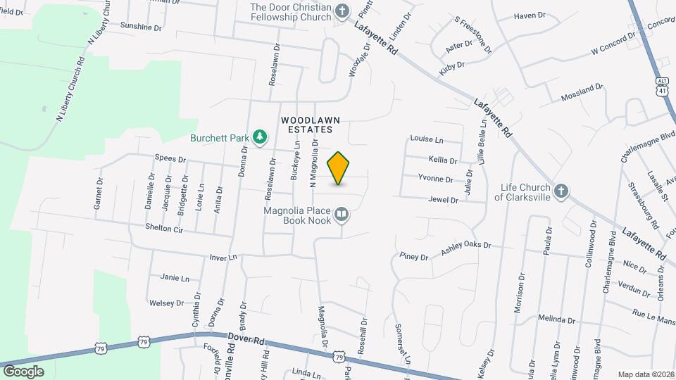 515 Sourwood Dr Map and Location Details