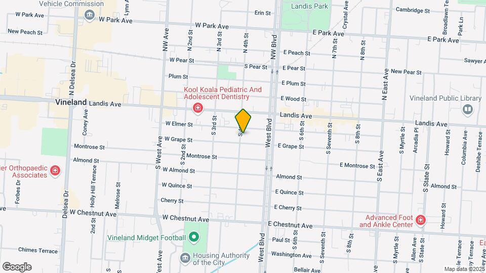 113 S 4th St, Unit 1 Mapa y Detalles de la Ubicación