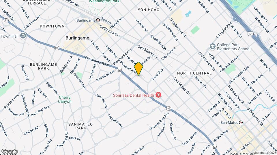 705 Prospect Row Map and Location Details