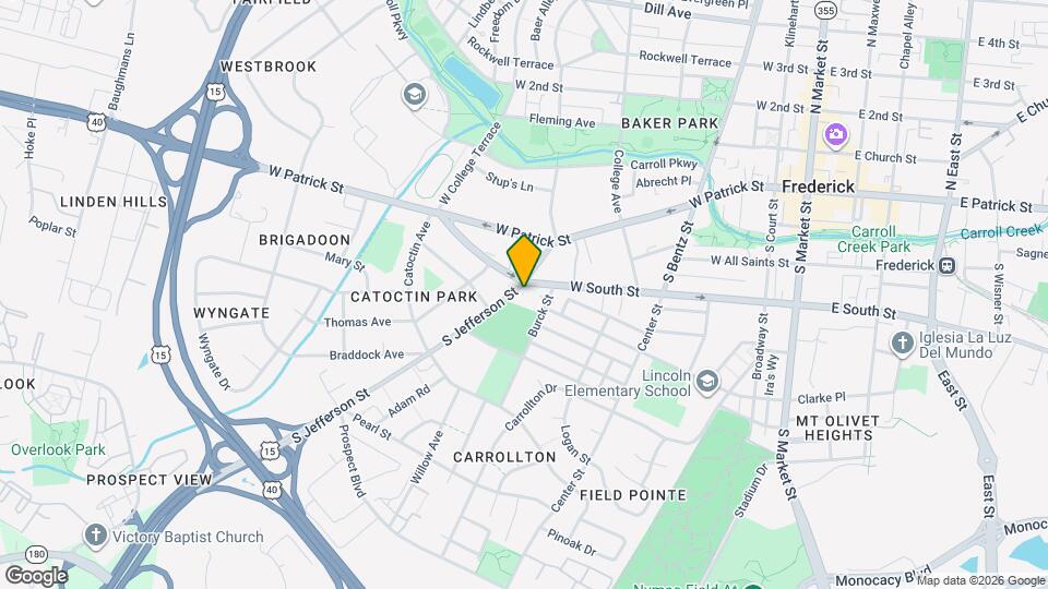 110 S Jefferson St Map and Location Details