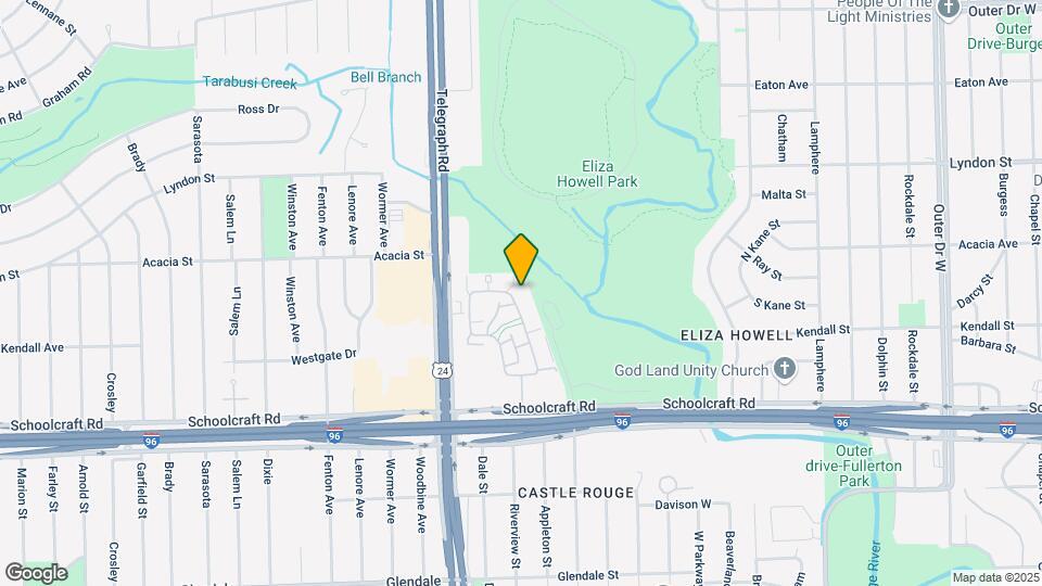 14224 Riverview St Map and Location Details