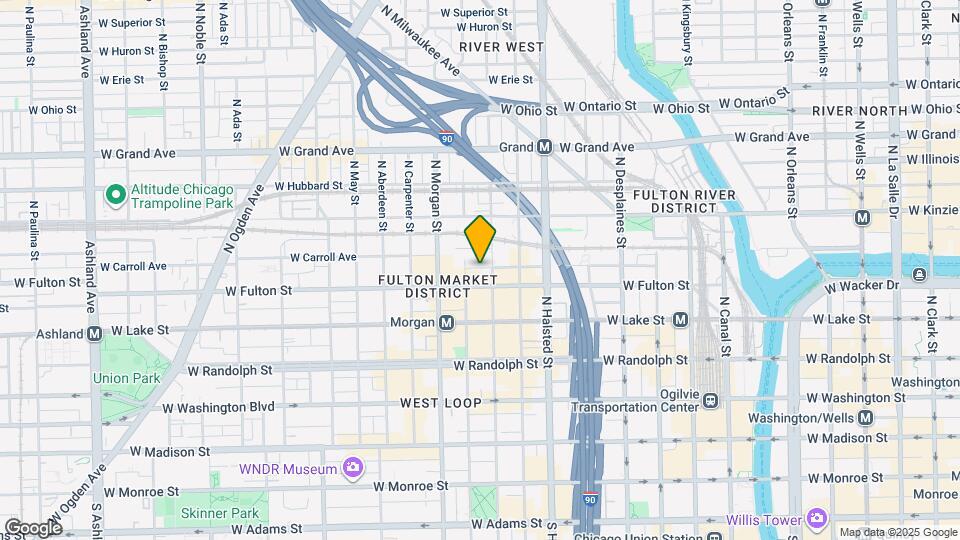 939 W Wayman St Map and Location Details