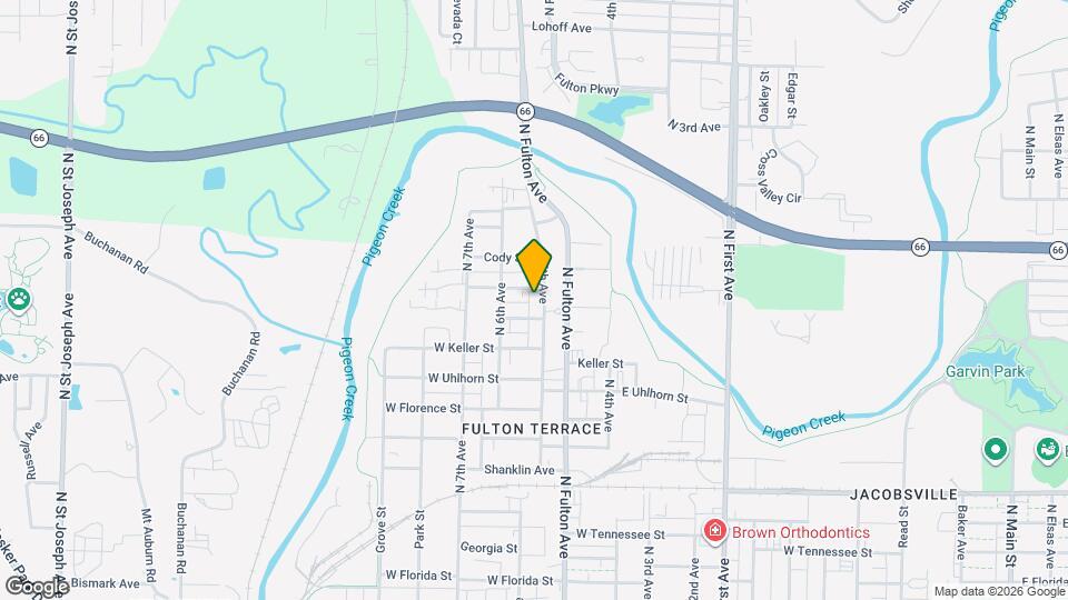 2114 N 5th Ave Map and Location Details