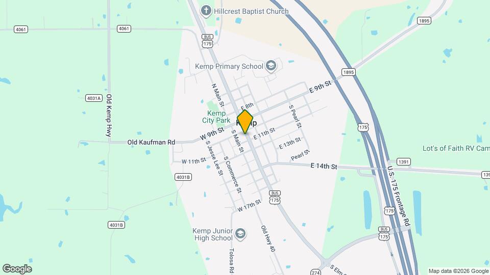 206 S Elm St Map and Location Details