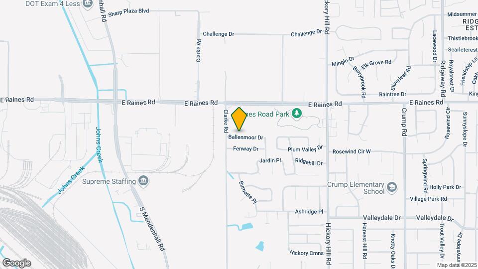 5680 Ballenmoor Dr Map and Location Details