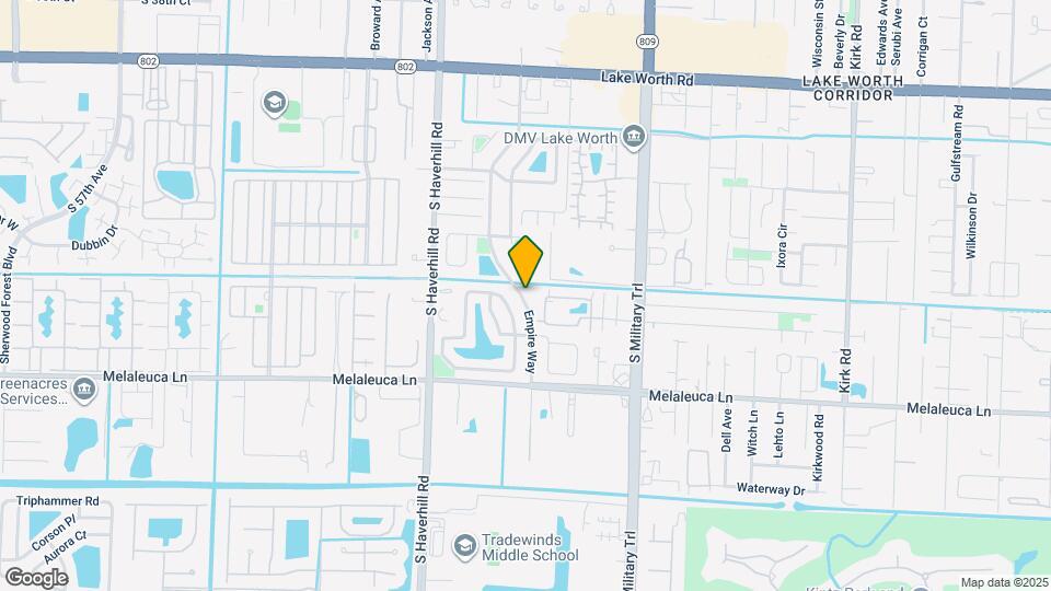 4538 Empire Way Map and Location Details