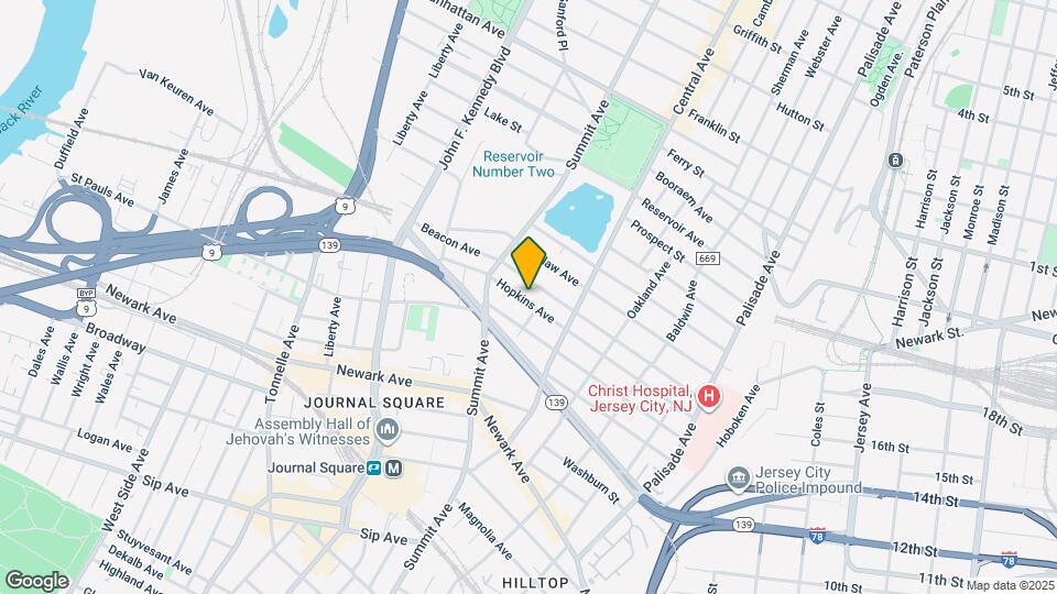 158 Hopkins Ave, Unit First Floor Map and Location Details