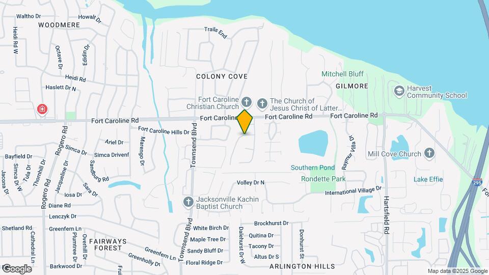 7620 Rain Forest Dr N Map and Location Details
