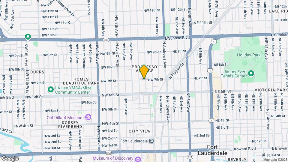647 NW 3rd Ave Map and Location Details