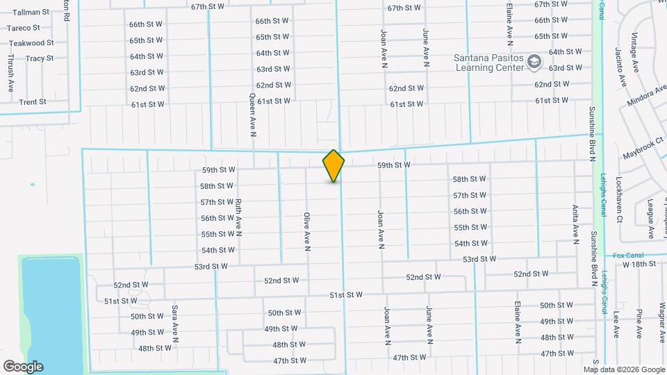 3103 58th St W Mapa y Detalles de la Ubicación
