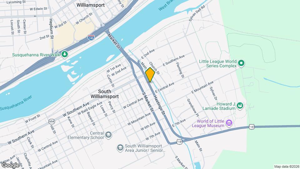 345 Hastings St Map and Location Details