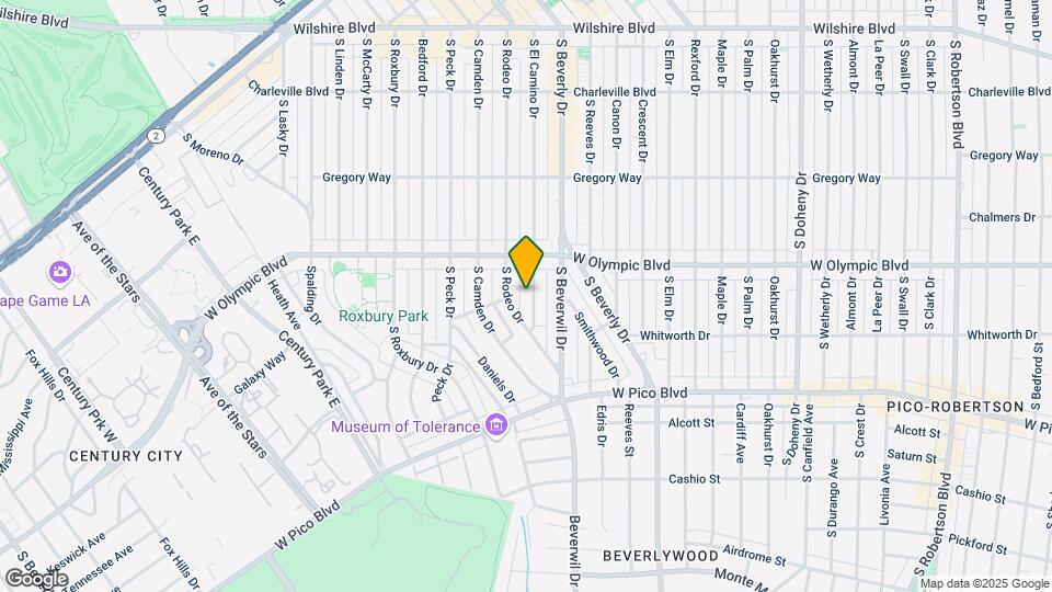 439 S El Camino Dr Map and Location Details