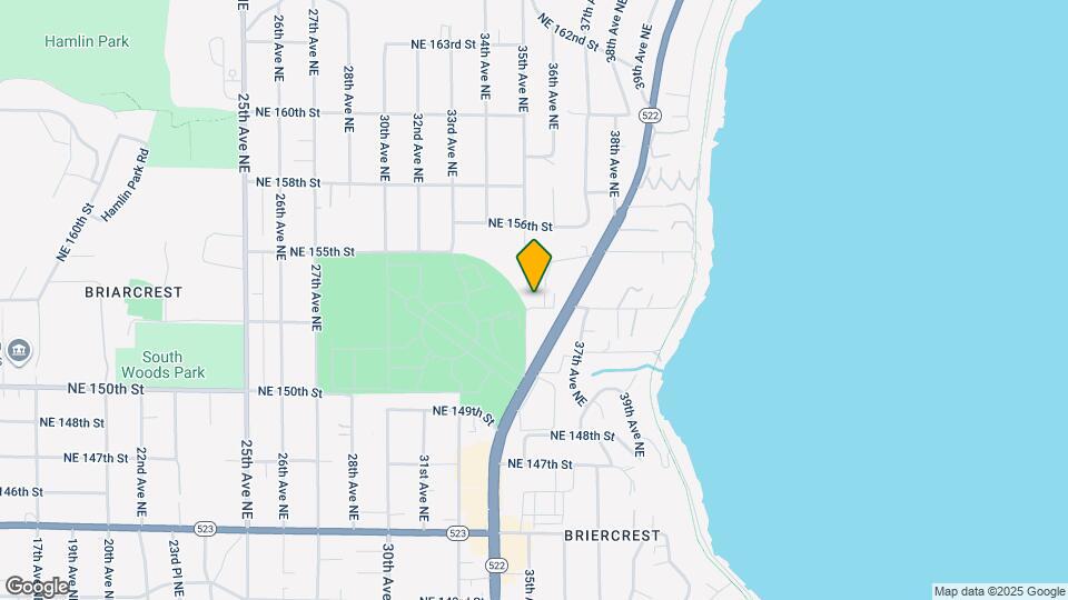 3507 NE 153rd St Map and Location Details