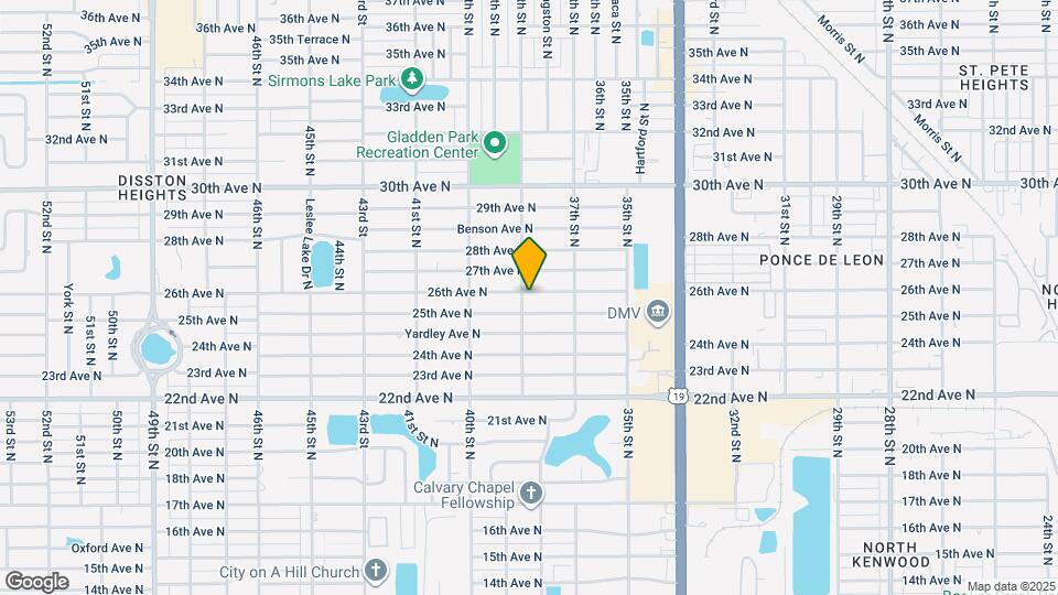 3792 26th Ave N Map and Location Details