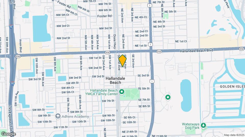 110 SE 2nd St Map and Location Details