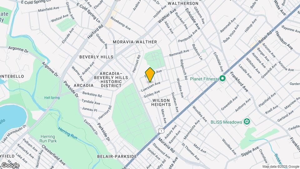 3816 Cedarhurst Rd Map and Location Details
