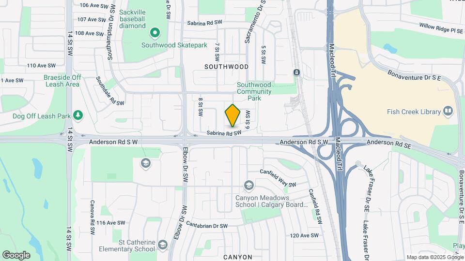 412 Sabrina Rd SW Map and Location Details
