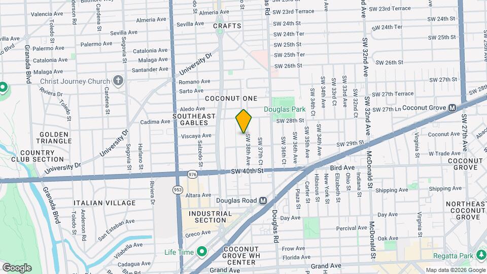 2862 SW 38th Ave Map and Location Details