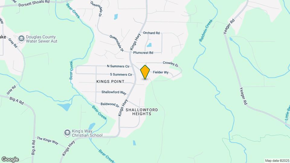 6096 Shallow Creek Ln Map and Location Details