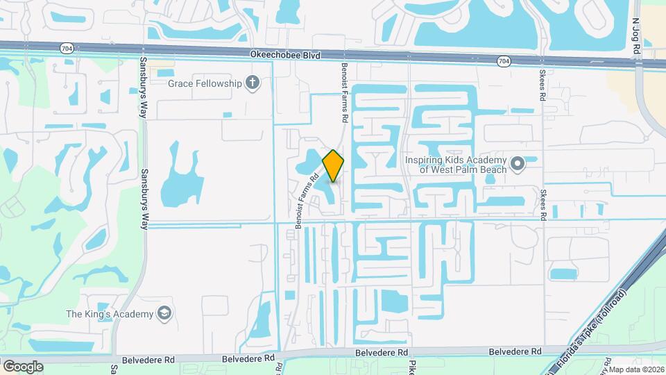 1515 Lake Crystal Dr, Unit H Map and Location Details