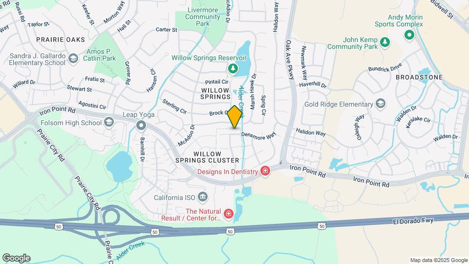 845 Densmore Way Map and Location Details