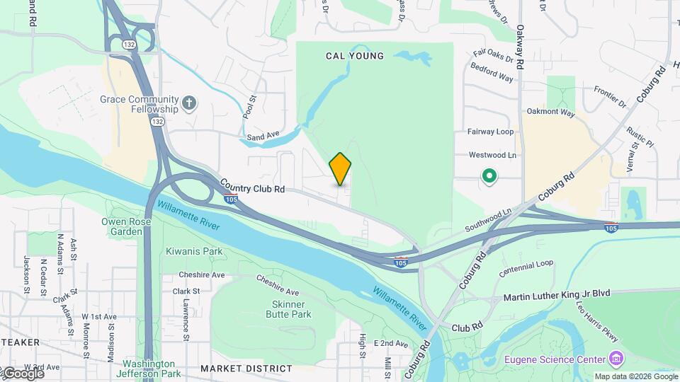 295 Country Club Rd Map and Location Details